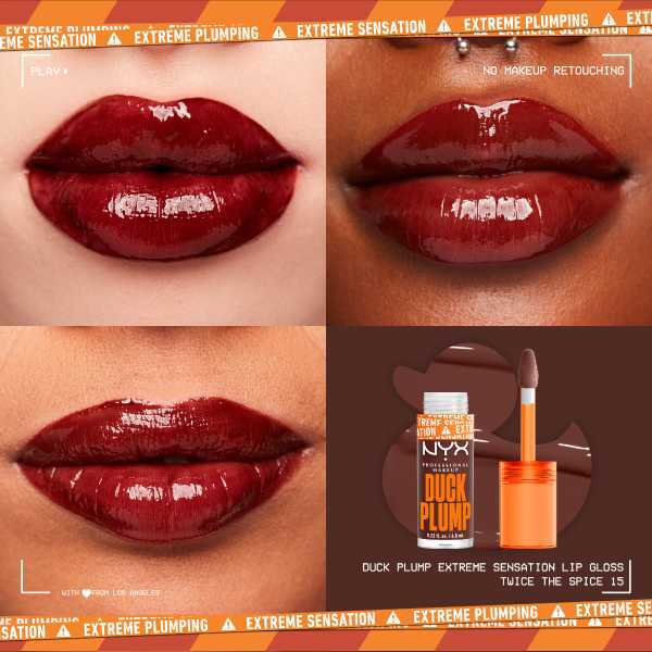 NYX Professional Makeup Duck Plump Lip Gloss Twice The Spice