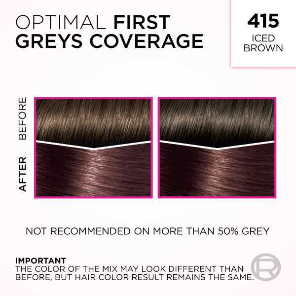 L'Oréal Casting Crème Gloss 415 Iced Brown Hair Dye