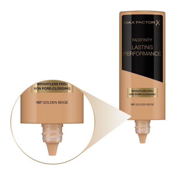 Max Factor Lasting Performance Foundation 107 Golden Beige