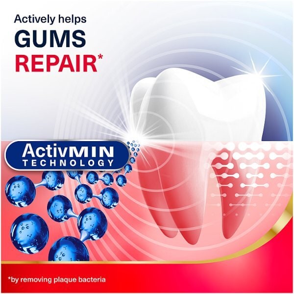 Corsodyl Active Gum Repair Whitening Toothpaste 75ml