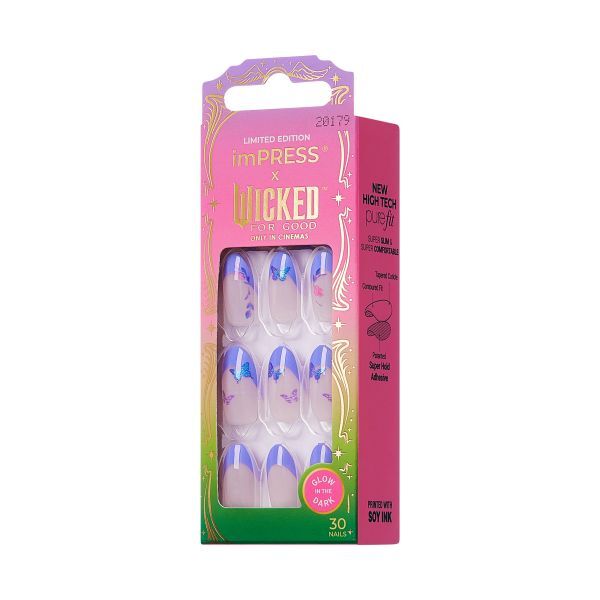Wicked x Kiss Nails Impress - Glinda Upland