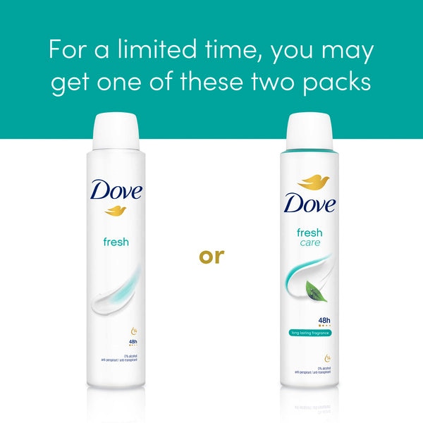 Dove Fresh Care Anti-Perspirant Deodorant Aerosol 200 ml