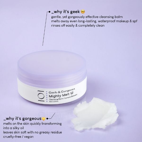 Geek & Gorgeous 101 Mighty Melt Cleansing Balm 98ml