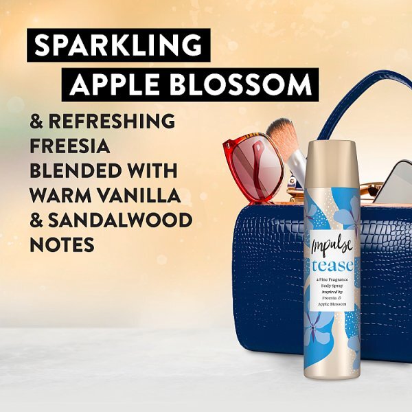 Impulse Body Spray Deodorant Tease 75ml