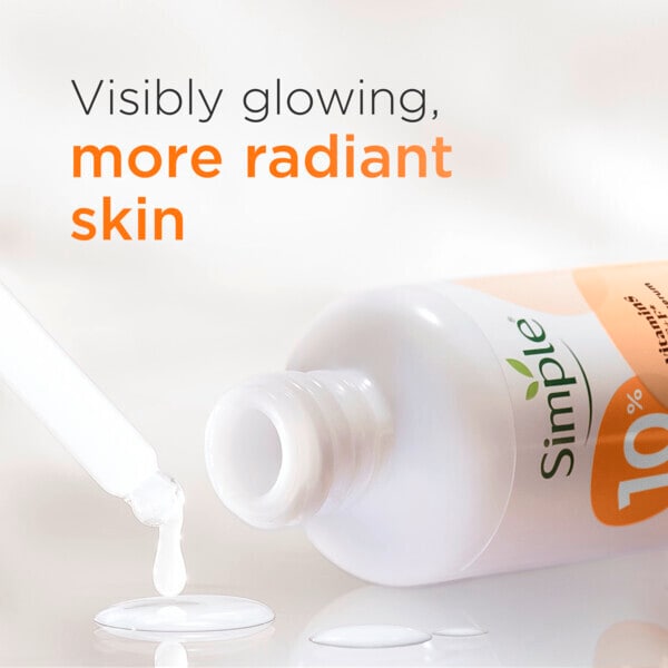 Simple Glow+ 10% Vitamins C + E + F Serum 30 ml
