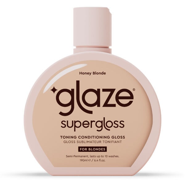 Glaze Supergloss Toning Conditioning GlossHoney Blonde 190ml