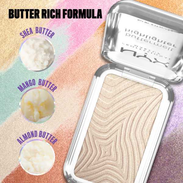 NYX Professional Makeup Buttermelt Highlighter Bright Butta