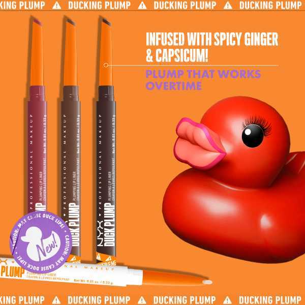 NYX Professional Makeup Duck Plump Plumping Lip Liner Subtle Touch