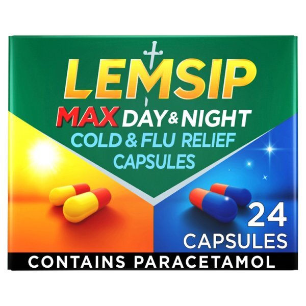 Lemsip Max Day & Night Capsules 24s