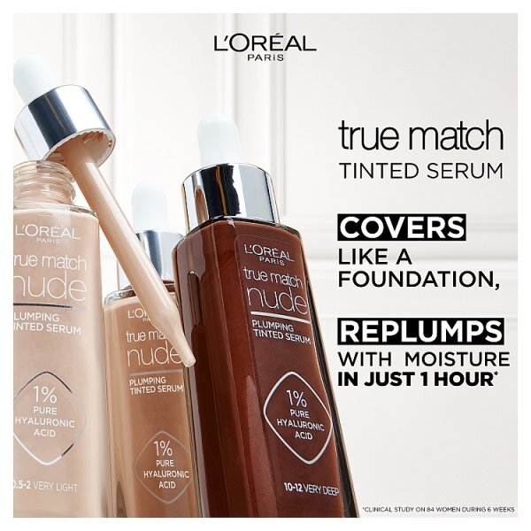 L'Oréal Paris True Match Nude Tinted Serum 5-6 Medium-Tan