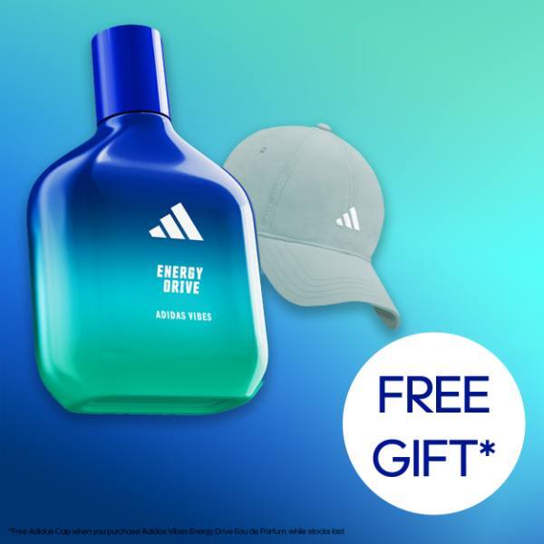 adidas Vibes Energy Drive Eau de Parfum, For All, 100ml