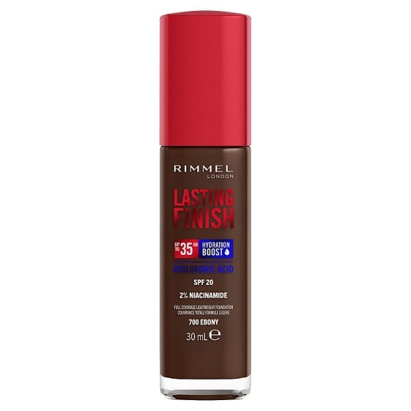Rimmel Lasting Finish 35HR Foundation Ebony SPF20