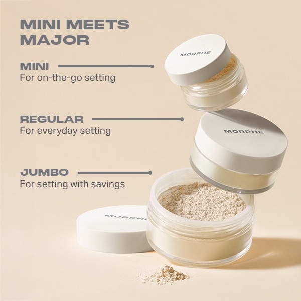 Morphe Bake & Set Setting Powder - Translucent