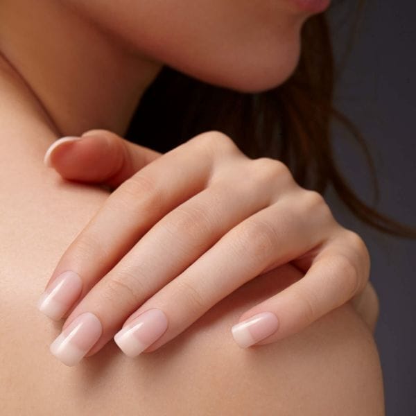 Kiss Salon Acrylic Nude Fake Nail Kit - Cashmere