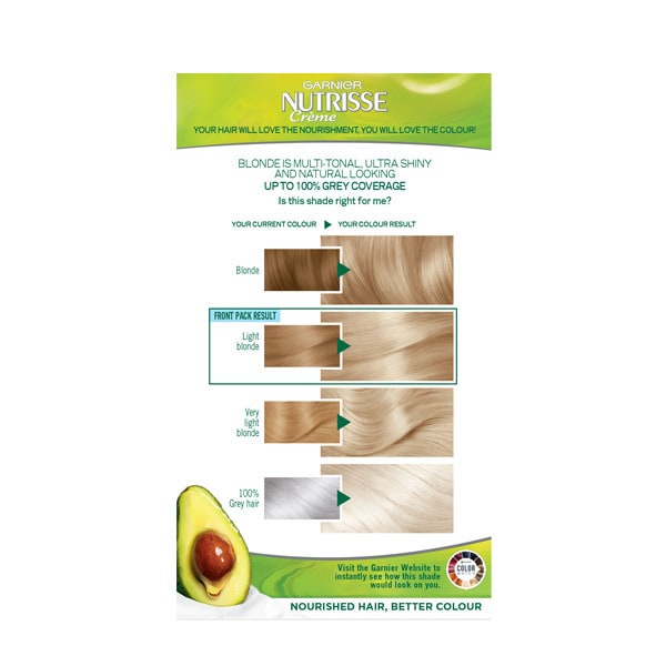 Garnier Nutrisse 10.1 Ice Blonde Permanent Hair Dye