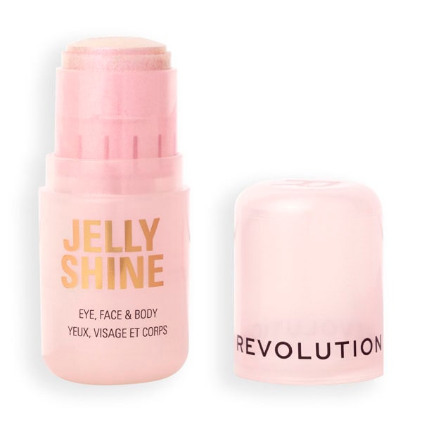 Revolution Jelly Shine Eye, Face&Body Highlight Stick Ethereal Pink