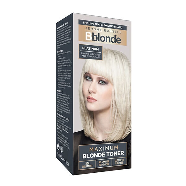 Jerome Russell Bblonde Platinum Blonde Hair Toner