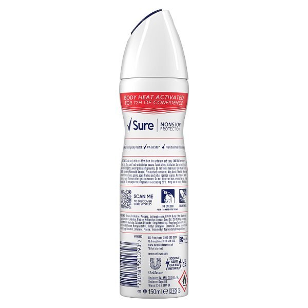 Sure Nonstop Protection Watermelon Fresh Anti-Perspirant Aerosol 150ml