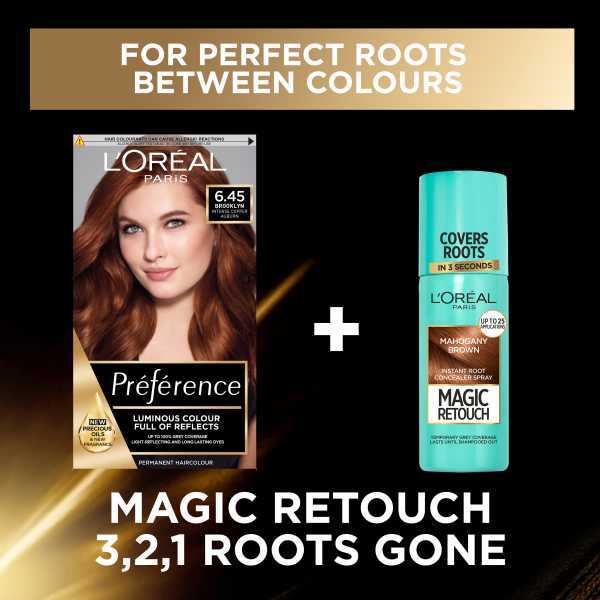 Preference 6.45 Brooklyn Intense Copper Auburn Hair Dye