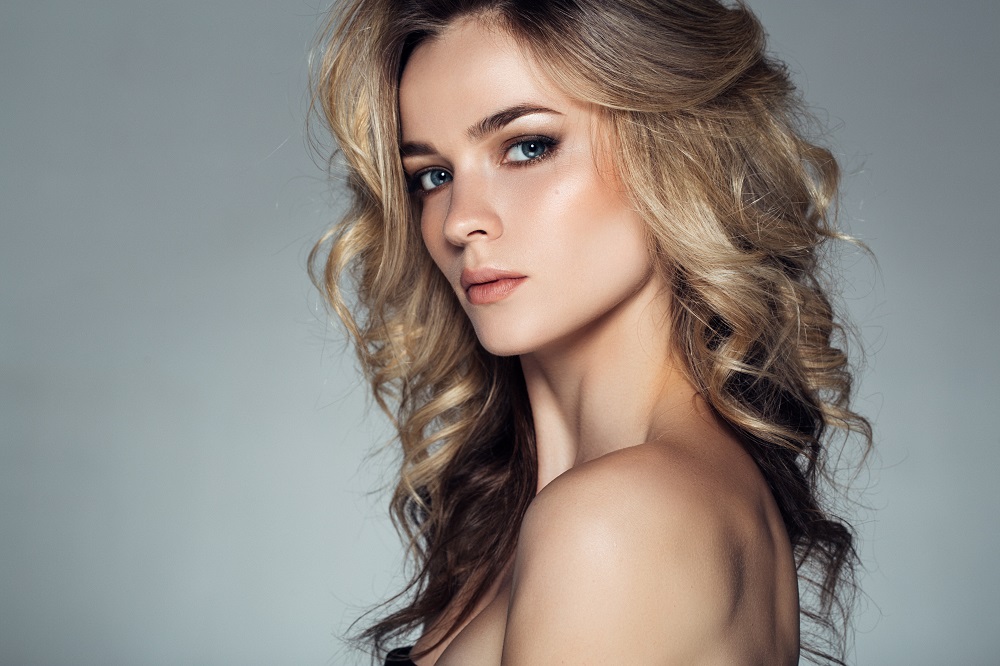 Beautiful woman with make-up