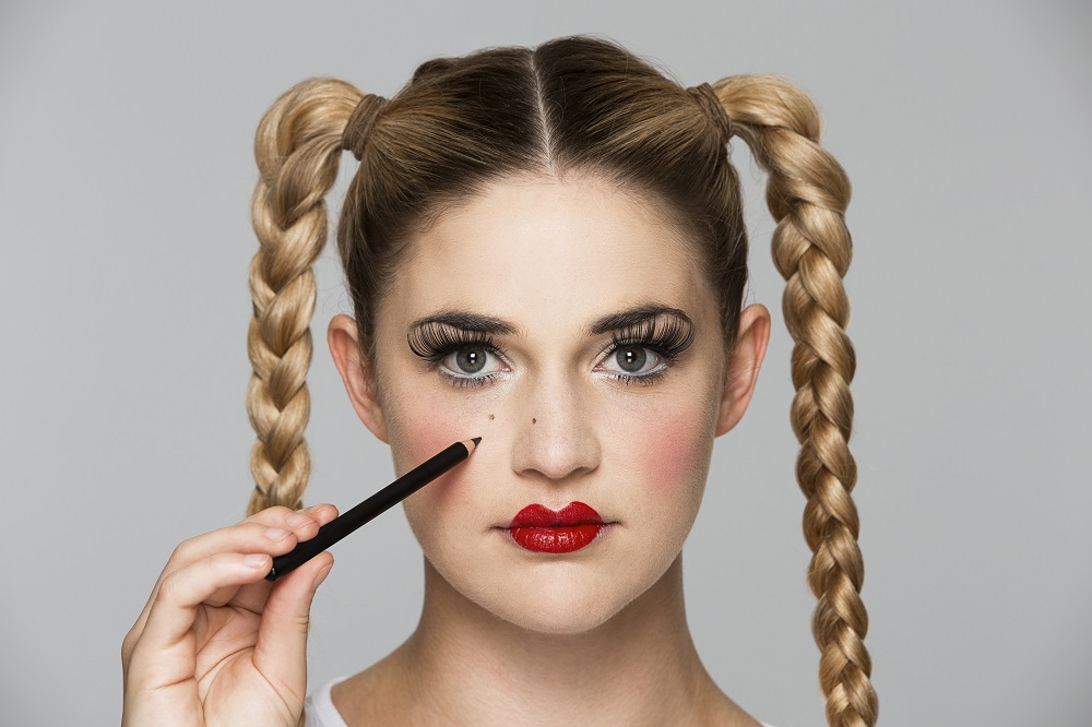 halloween doll makeup 11