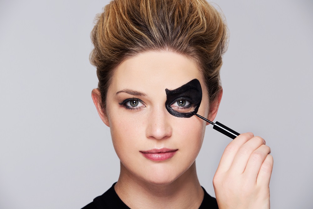 halloween skull makeup