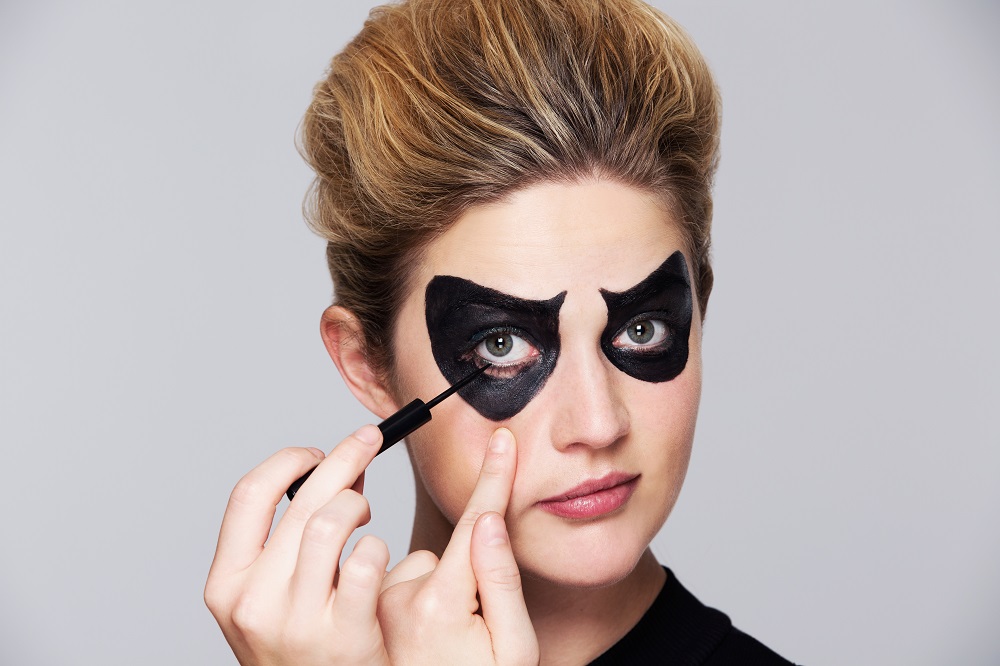 halloween skull makeup