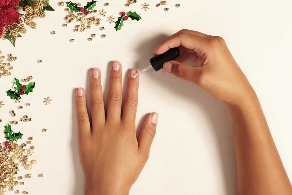 Christmas nail tutorial