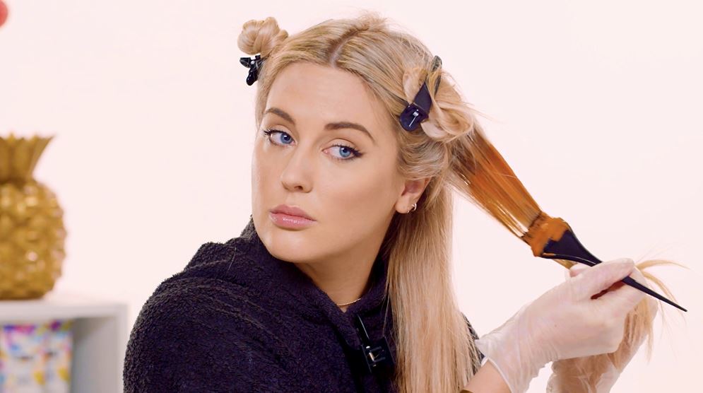 Rose-Gold-Hair-with-Pick-and-Mix