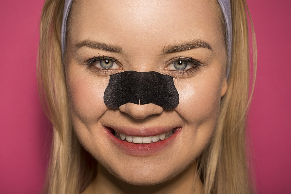 Charcoal nose strip