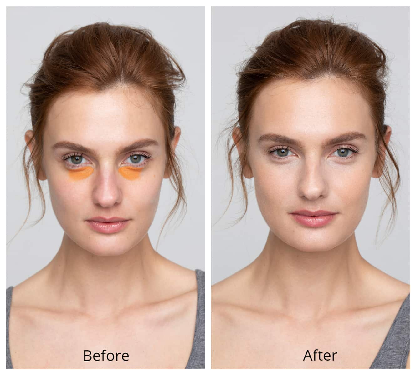 Orange colour concealer
