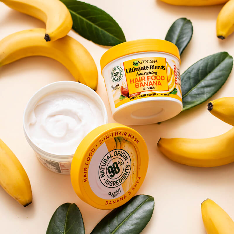 Garnier banana 3 in 1 hair mask
