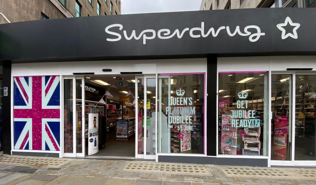 Queen's Jubilee store front