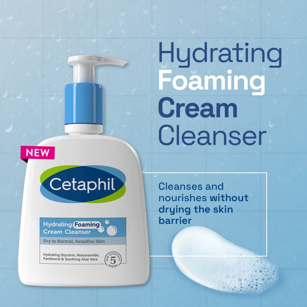 Cetaphil gentle foaming cleanser