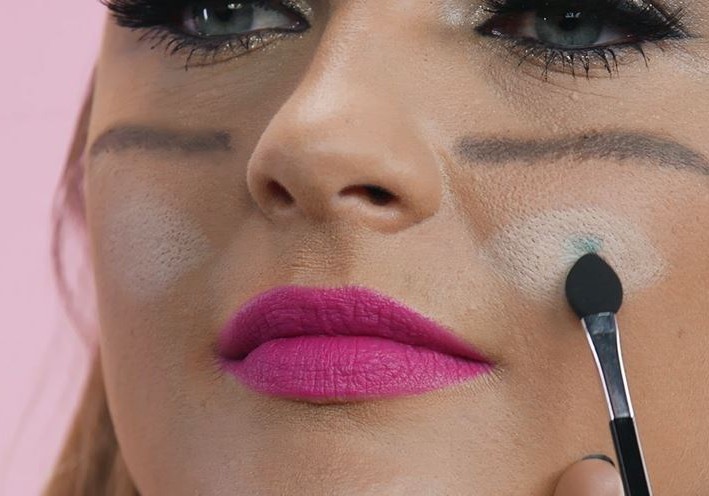 Double Vision Halloween Makeup