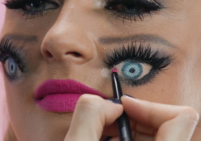 Double Vision Halloween Makeup