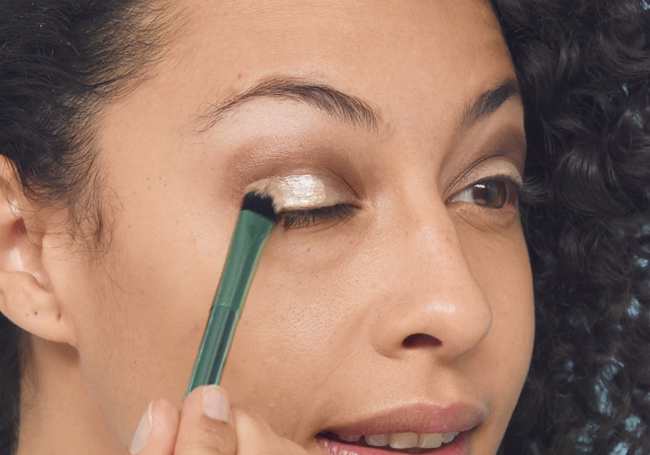 Glamorous bridal makeup step 2