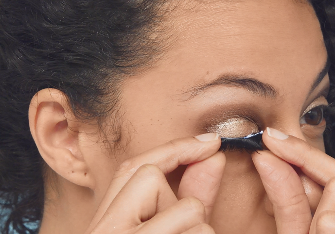 Glamorous bridal makeup step 3