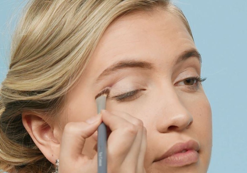 Prom Makeup - Rose Glitter