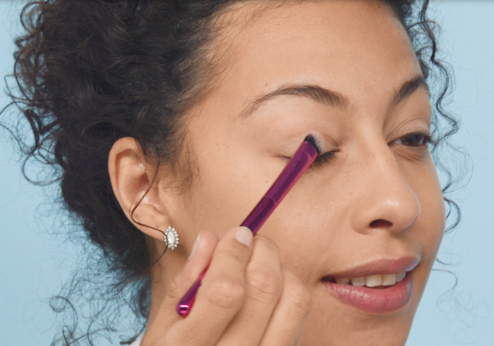 Romantic bridal makeup step 1