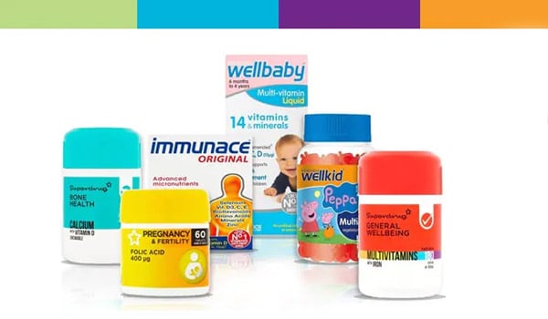 Try our Superdrug Vitamins product finder