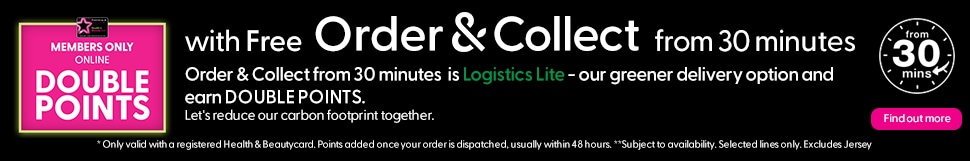 Order and Collect from 30 minutes